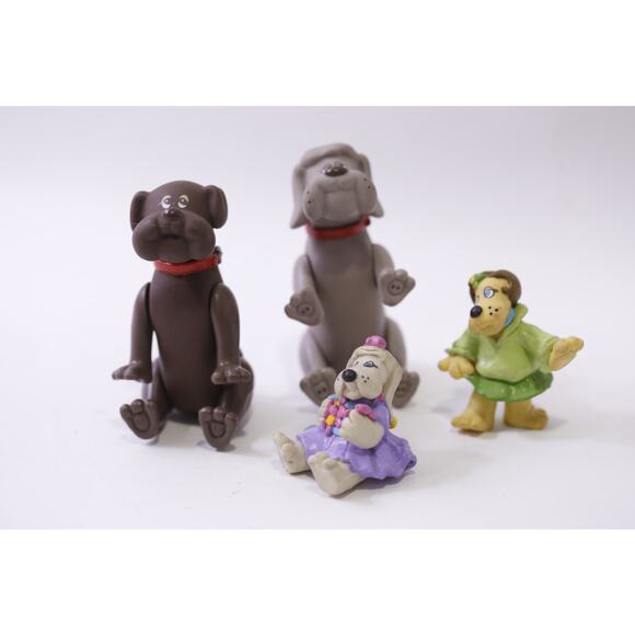 Pound Puppies, Poseable, PVC Figurine, Lot, Tonka, Vintage Toy, ~ 251107-WH 1395 - Picture 2 of 4